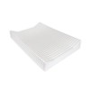 Deluxe Anti Roll Wedge Baby Changing Mat, Oat Gingham, Waterproof