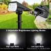 T-SUN 8 PACK Solar Lights Wall Light Outdoor Waterproof Garden