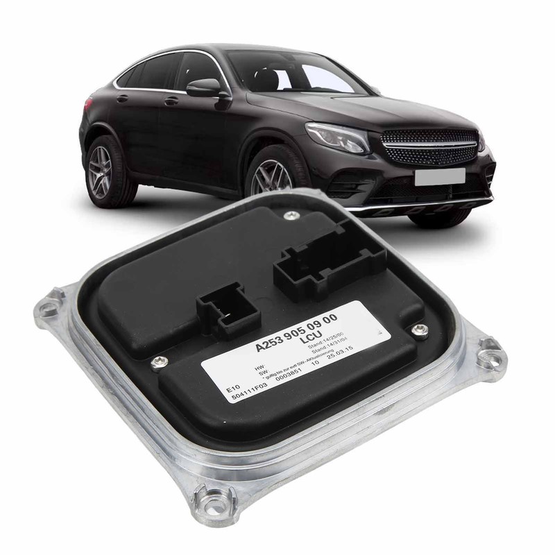 LED Headlight Control Module Alloy A2539050900 Rustproof Replacement for Mercedes