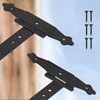 KOTARBAU® Cross Hinges 250 mm Shutter Hinge Hinge Band Plate