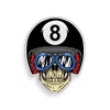 8 Ball Skull Sticker Decal Vinyl Biker Tank Car Cup
