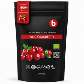 b Polvo De Arándano Silvestre Liofilizado Orgánico De Arándanos Congelados: Favorece La Armonía Urinaria Y El Equilibrio Urinario. Ideal Para Batidos, Saborizantes, Colorantes Alimentarios Y Para Prep
