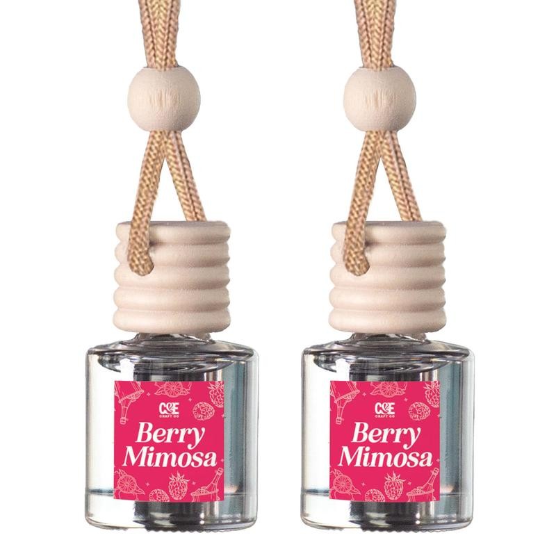 Scented Car Freshener 2 Pack - Long-lasting Fragrance:_Sugar Cookie
