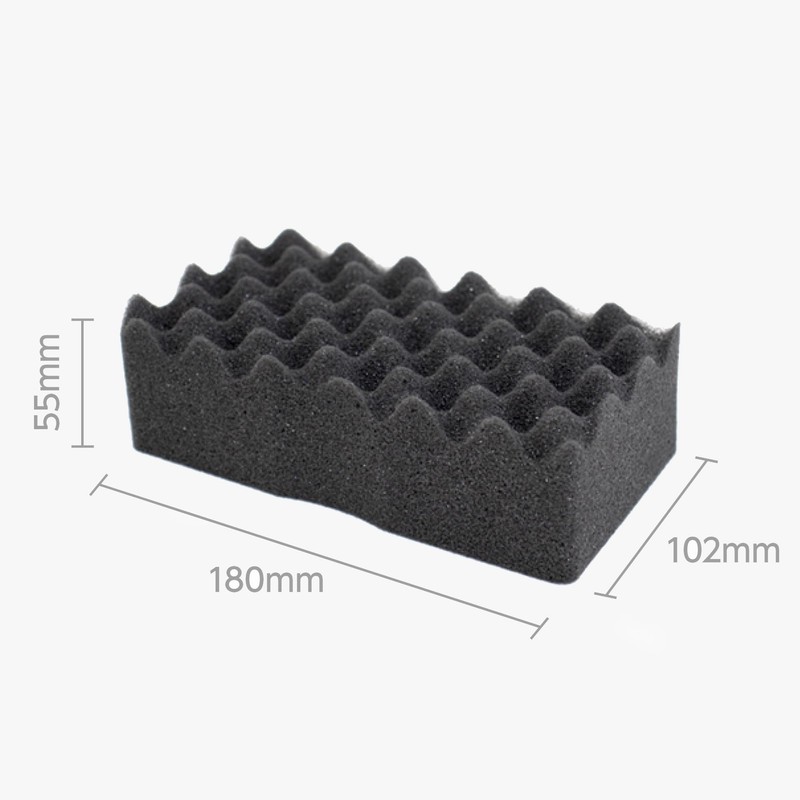 CARALL Car Wash Sponge Micro Whip Car Wash Sponge [Model