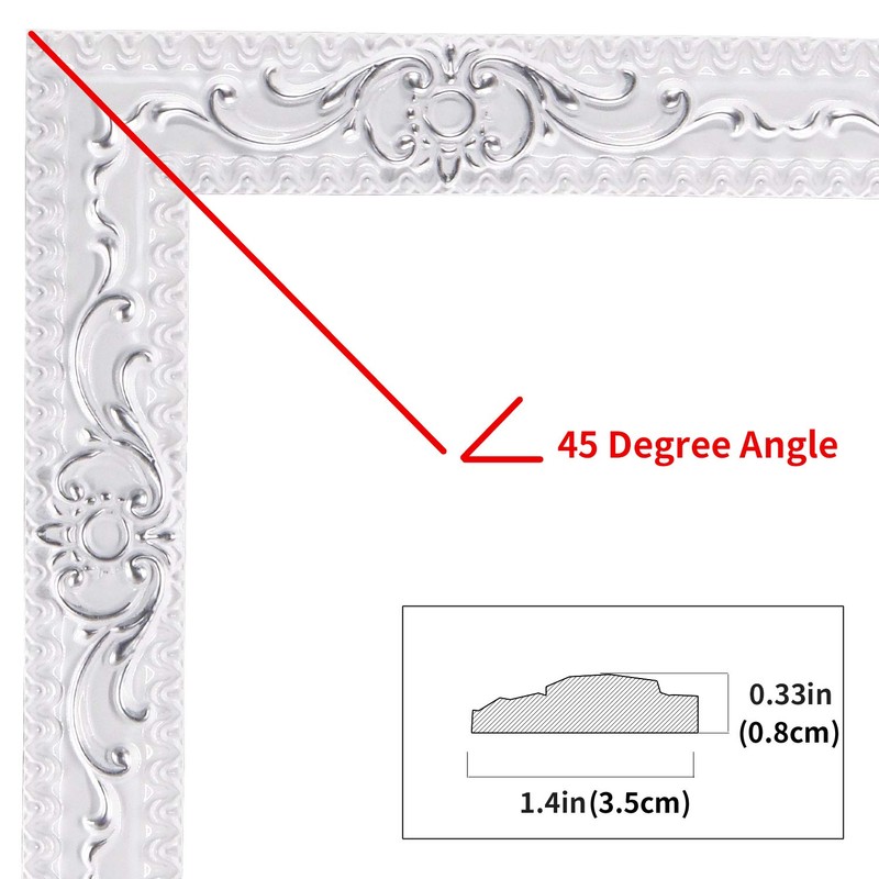NeatiEase Flexible Molding Trim Wall Trim Self Adhesive, 16.4 Feet