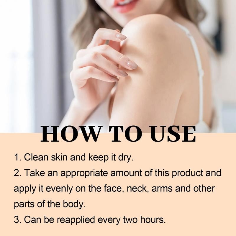 ouhoe Spf 100 Face Sunscreen Moisturizer - Travel Size Sunscreen