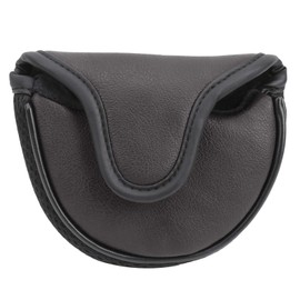 Cubierta de protección para putter de golf, protector de bolsa de putter de golf, cubiertas de protección de putter de golf, para ferias comerciales, inauguración de la casa(14*11*3cm-black)