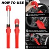 Car Steering Wheel Lock Anti-Theft Device,Red Car Steering Wheel Lock