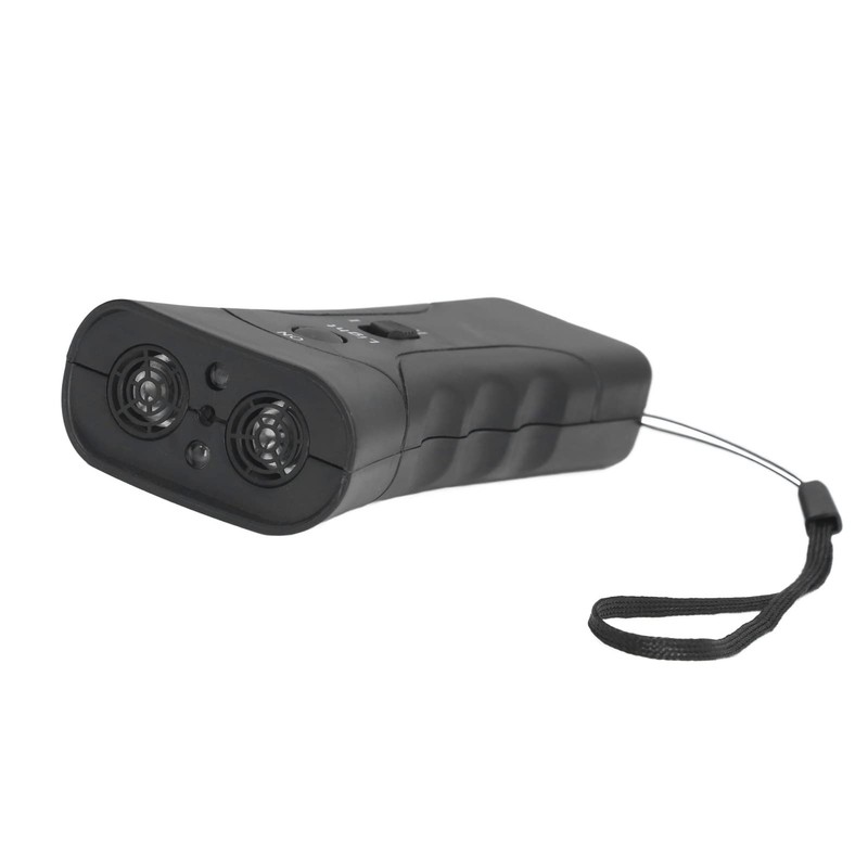 Haofy Ultrasonic Dog Hunter, Portable Dog Repeller Trainer, LED Ultrasonic