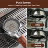 VOURMIO 54mm Bottomless Portafilter - Breville Compatible Naked Portafilter, Rosewood