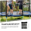 GRIRIW 1Set Trampoline Repair Triangle Rings with Webbing for Equipment