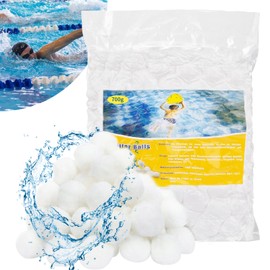Swimming Pool Filter Balls for Pool 700 g Filter Balls Replace 25 kg Sand in Filter Systems such as Swimming Pools, Sand Filters and Aquariums