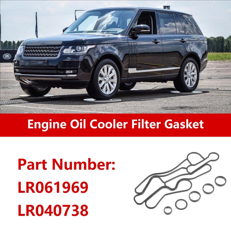 Engine Oil Cooler Gasket for Land Rover Range Rover 2016-2020
