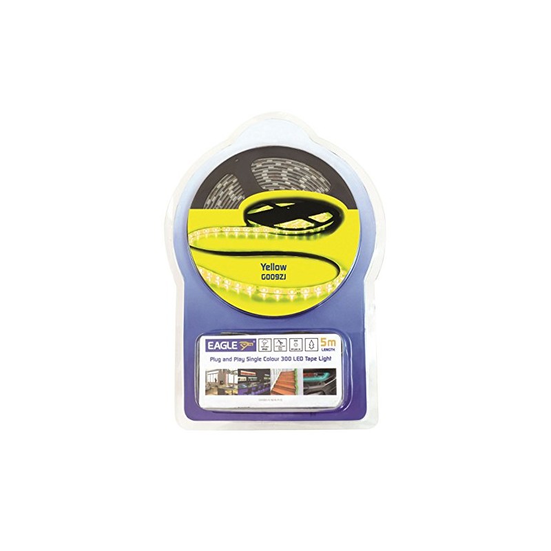 Eagle 12V IP65 Single Colour LED Tape Light Kit 5M