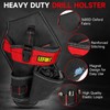 Drill Holster,Heavy-Duty Impact Holster for Tool Belt,Drill Holder,Drill Pouch Fits
