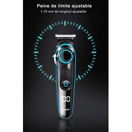Afeitadora Eléctrica, Sebami Multi Kit Máquina recortadora de barba 5 en 1 rasuradoras para hombre Barbero Electrico Cortapelos Profesional Hombre Cortador Pelo Cortadora de Pelo Recargable Máquina de Afeitar Recortadora Barba