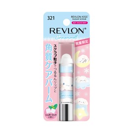 Revlon Kiss Sugar Scrub Sanrio 321 Sugar Mint Sugar Mint Scent Moisturizing Exfoliating Care 2.6g Lip Lip Scrub Cinnamoroll