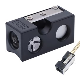 PRITOK 8-in-1 Cue Tip Shaper: Multifunctional Cue Repair Tool, Portable Cue Maintenance Accessory, Billiard Cue Tip Shaper, Billiard Cue Repair Tool for Trimming, Scraping, Sharpening Cue Tips