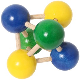 Bartl 102425 Taschenpuzzle Atom-Puzzle 6 Teile