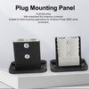 TKSE Plug Mounting Plate, Pack of 2 50a Male Board