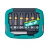 wolfcraft Bit Box Crosshead (PH 1-3), 7 Pcs. I 2976000