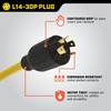 Champion Power Equipment 25-Foot 30-Amp 125/250-Volt Fan-Style Generator Extension Cord