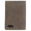 Harrys-Collection ID Wallet with Deer RFID, dark brown