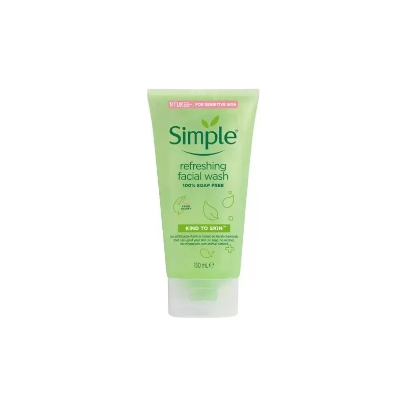 Simple Gel Refrescante De Limpieza Facial Simple 150ml