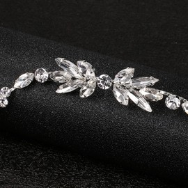 Bridal Wedding Hair Combs, Leaves Hair Band, Wedding, Crystal Bridal Hair Accessories, Andmade, for Wedding, Anniversary, Valentine's Day