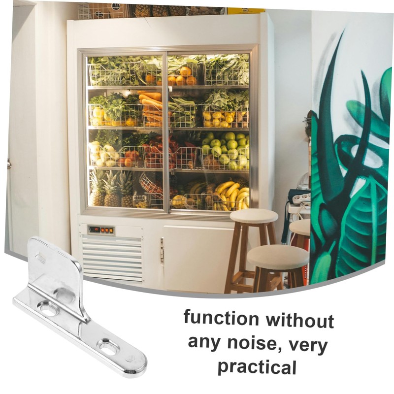 KONTONTY Stainless Steel Refrigerator Hinge Small Fridge Hinge Professional Freezer