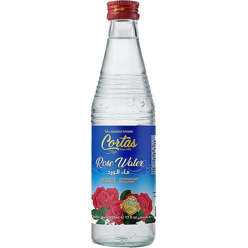 Cortas - Rose Flower Water, 17 Fl Oz (500ml), Large
