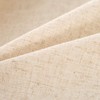 SUCHDECO Beige Lienen Rectangular Tablecloth Washable Kitchen Tablecloth for Birthday