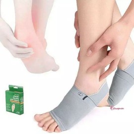 서포트 평발 교정 스포츠 보호 깔창 지압 발아치nop858 Support Flat Feet Correction Sports Insole Arch Support [Grey]