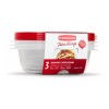 Rubbermaid® Home Set 3x Recipiente-tapa Alimentos Rubbermaid® Plástico 5.0tz