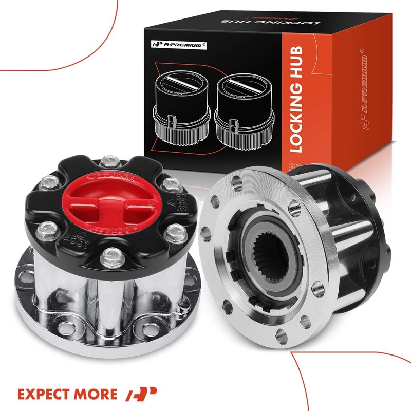 A-Premium 4WD Manual Locking Hub Actuator Compatible with Toyota 4Runner/Pickup
