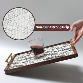 Quttisay Shelf Liner for Kitchen Cabinets,Non Adhesive Cabinet Liner,Non-Slip Drawer Liner,Waterproof Shelf Liner Easy to Clean Strong Grip Liner for Cabinets,Drawers,Cupboard，(Floral 12 in x 10FT)