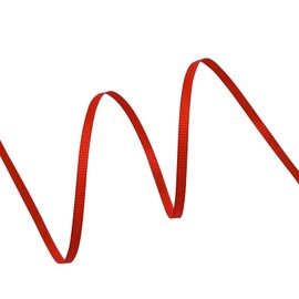 GTYBOVA Red Grosgrain Ribbon 1/8 Inch x 100 Yards Double Face Ribbon for Flower Bouquet Gift Wrapping Crafts Hair Wedding Decor