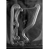 EX-LARGE SLEIGH Chocolate Candy Mold, SLEIGH Chocolate Candy Mold With