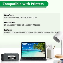 C9345 Ink Maintenance Box Replacement for WF-7840 ET-16650 ET-16600 ET-8550 ET-5850 ET-5880 ET-8500 WF-7820 WF-7310 ET-5800 EC-C7000 ST-C8000 ST-C8090 Printers (C12C934591/PXMB9/C9345)(1 Packs)