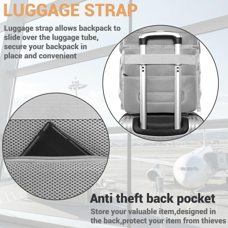Insulated Cooler Backpack - Large Waterproof & Leak Proof Soft