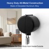 MOSECYOU Door Knob Locking Cover with Padlock, Heavy Duty All