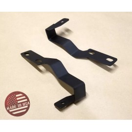 StreetRays [Originals] [SR] Upper Hood Ditch Cube LED Light Mount Brackets for 2005-2015 Toyota Tacoma