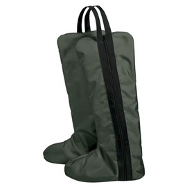 Dura-Tech Limited Edition Extreme Horsemen Collection | Water-Repellent Tack & Apparel Bags | Perfect for Equestrians & Horse Lovers | English Boot Bag | Color Gray