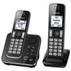 Panasonic KX-TGD392CB inalámbrico contestador automático Negro 2 Auriculares (Reacondicionado)