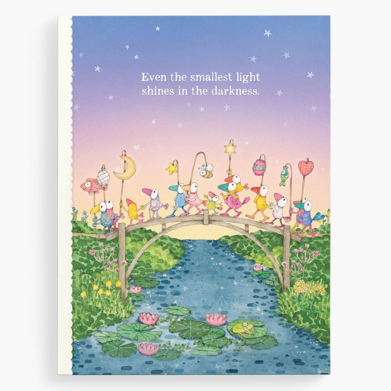 Twigseeds Lined Notebook, Midday River
