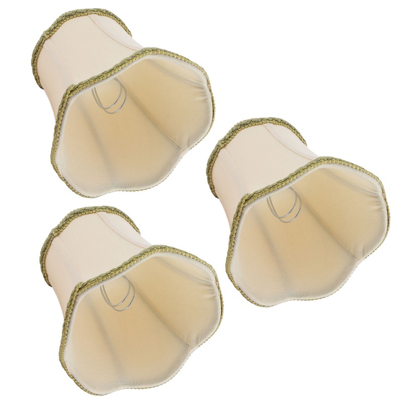 3Pcs Modern Lampshade European Style ClipOn E14 Chandelier Lamp Shade