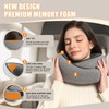 Hanmeimei Travel Neck Pillows for Airplanes Or Cars, 360° Head