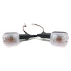 SPNUVR 2Pcs Rear Motorcycle turn signals Winker Indicators light for