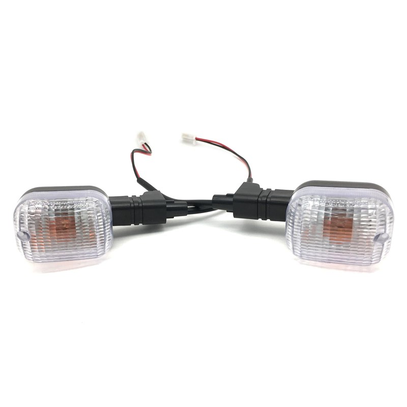 SPNUVR 2Pcs Rear Motorcycle turn signals Winker Indicators light for