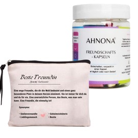 Sister Gift - Best Friend, Cosmetic Bag, Small Nature, Make Up Bag for Big Sister, Cosmetic Bag Small, Youth Initiation Gifts Girls, Sisters, natural, bestie gift set